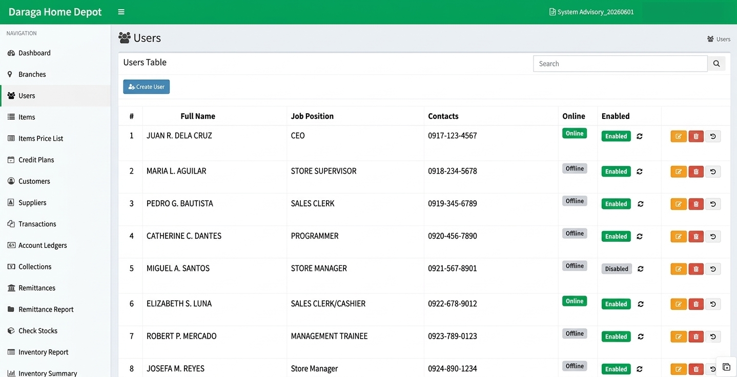Sales and Inventory Management System screenshot 3