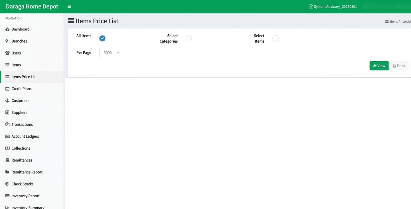 Sales and Inventory Management System screenshot 5