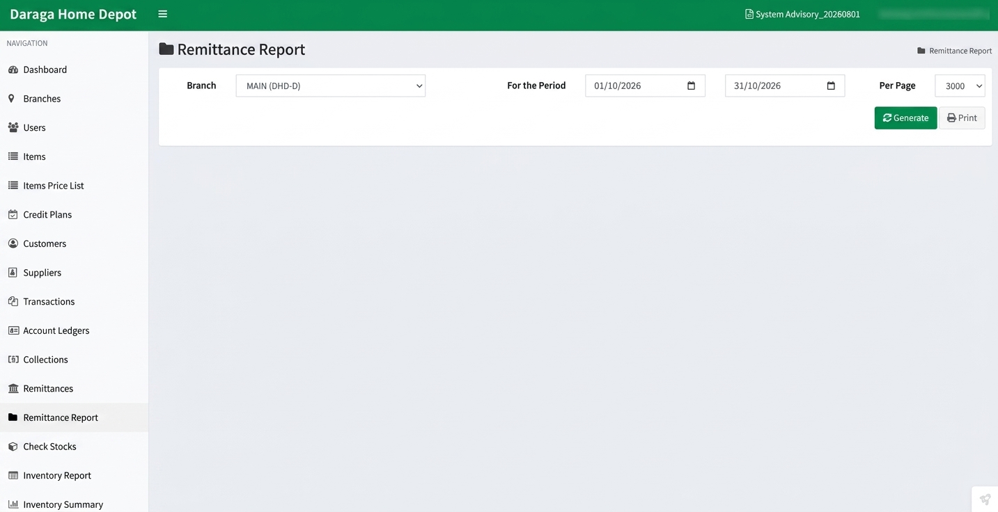 Sales and Inventory Management System screenshot 13
