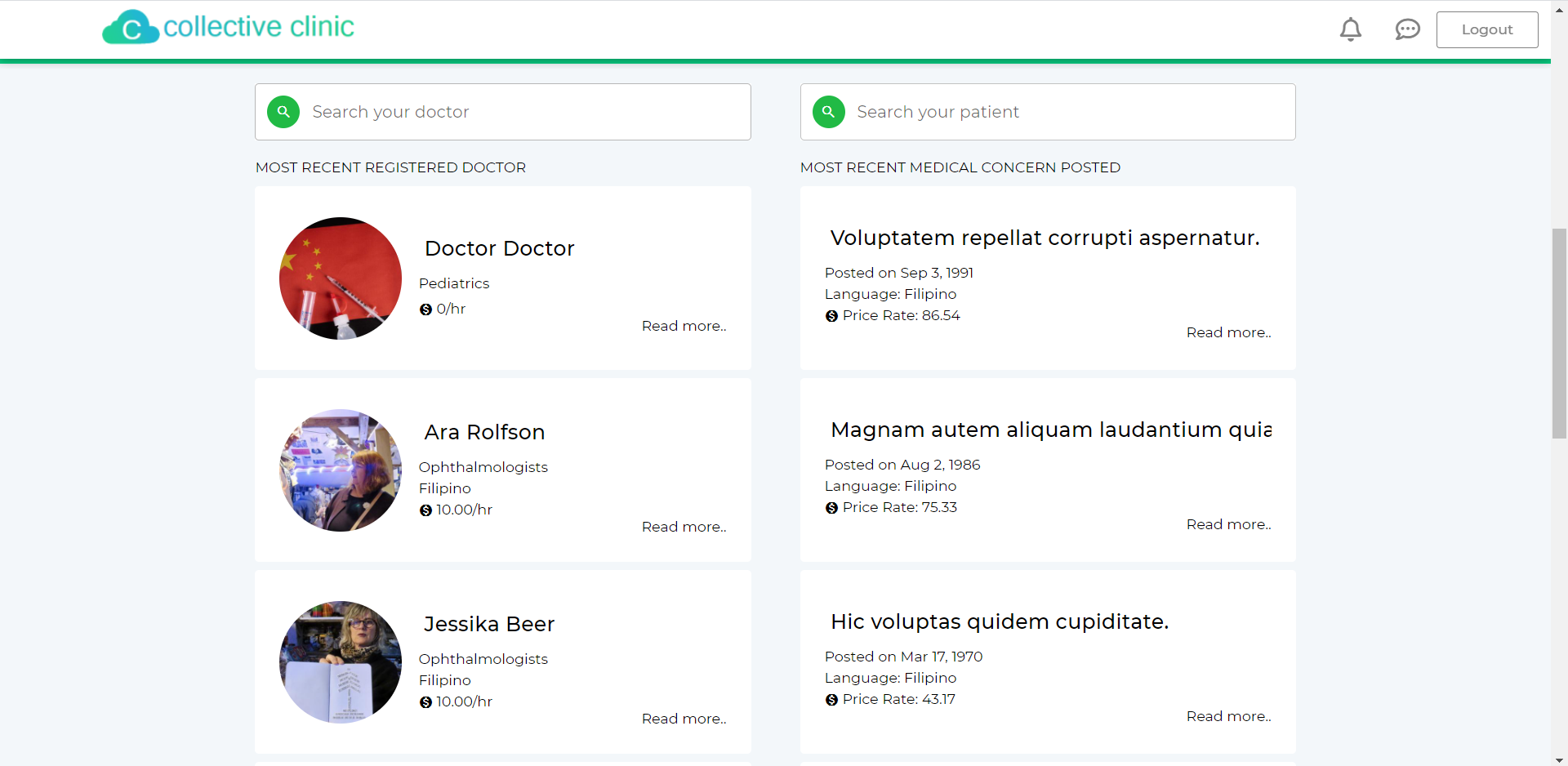 Collective Clinic screenshot 2
