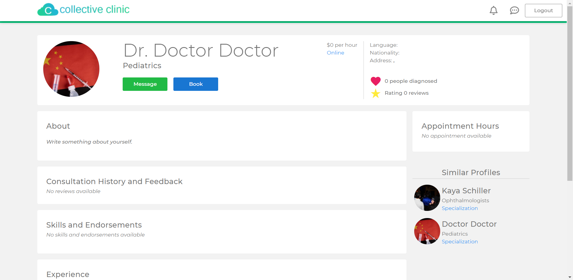 Collective Clinic screenshot 3